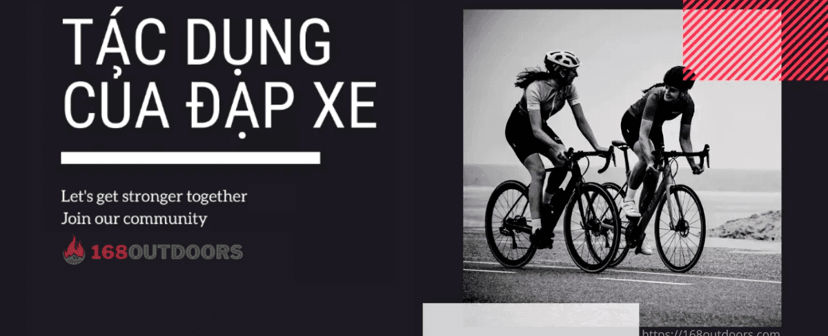 Tác dụng của việc đạp xe đối với sức khoẻ